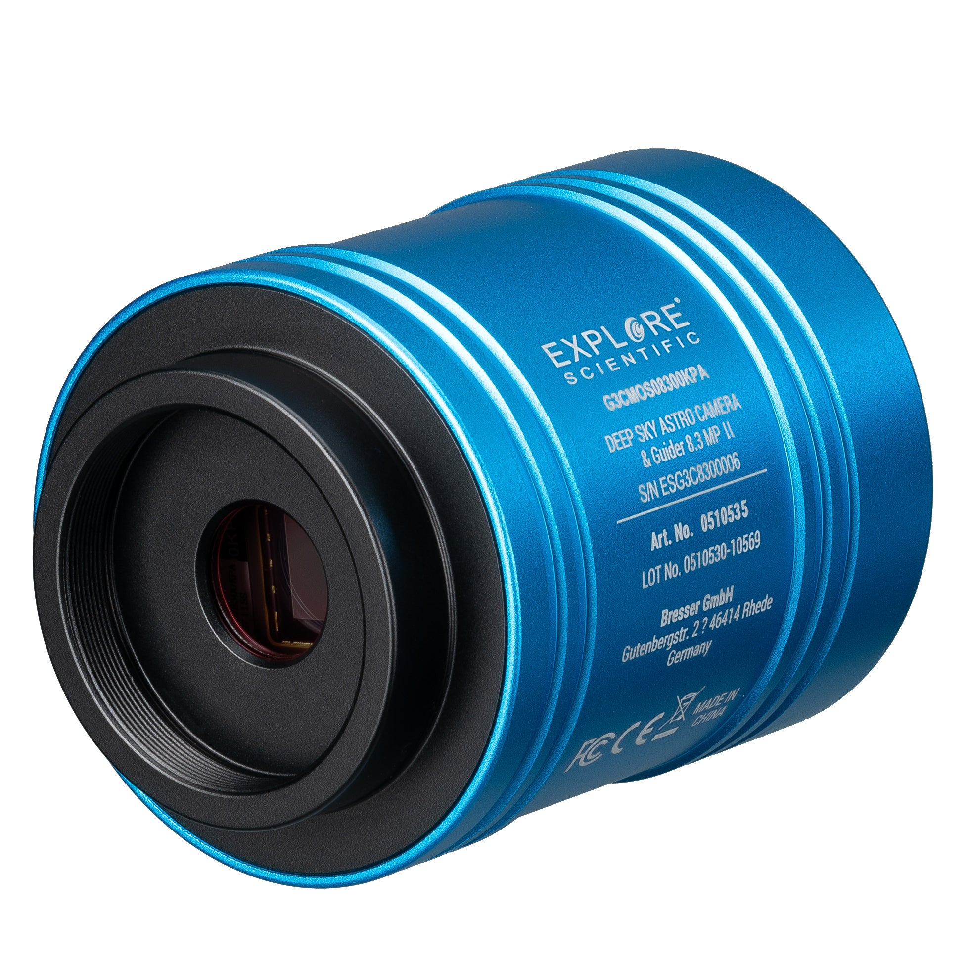 EXPLORE SCIENTIFIC 4K DEEP SKY ASTRO Camera &amp; Guider 8,3 MP II