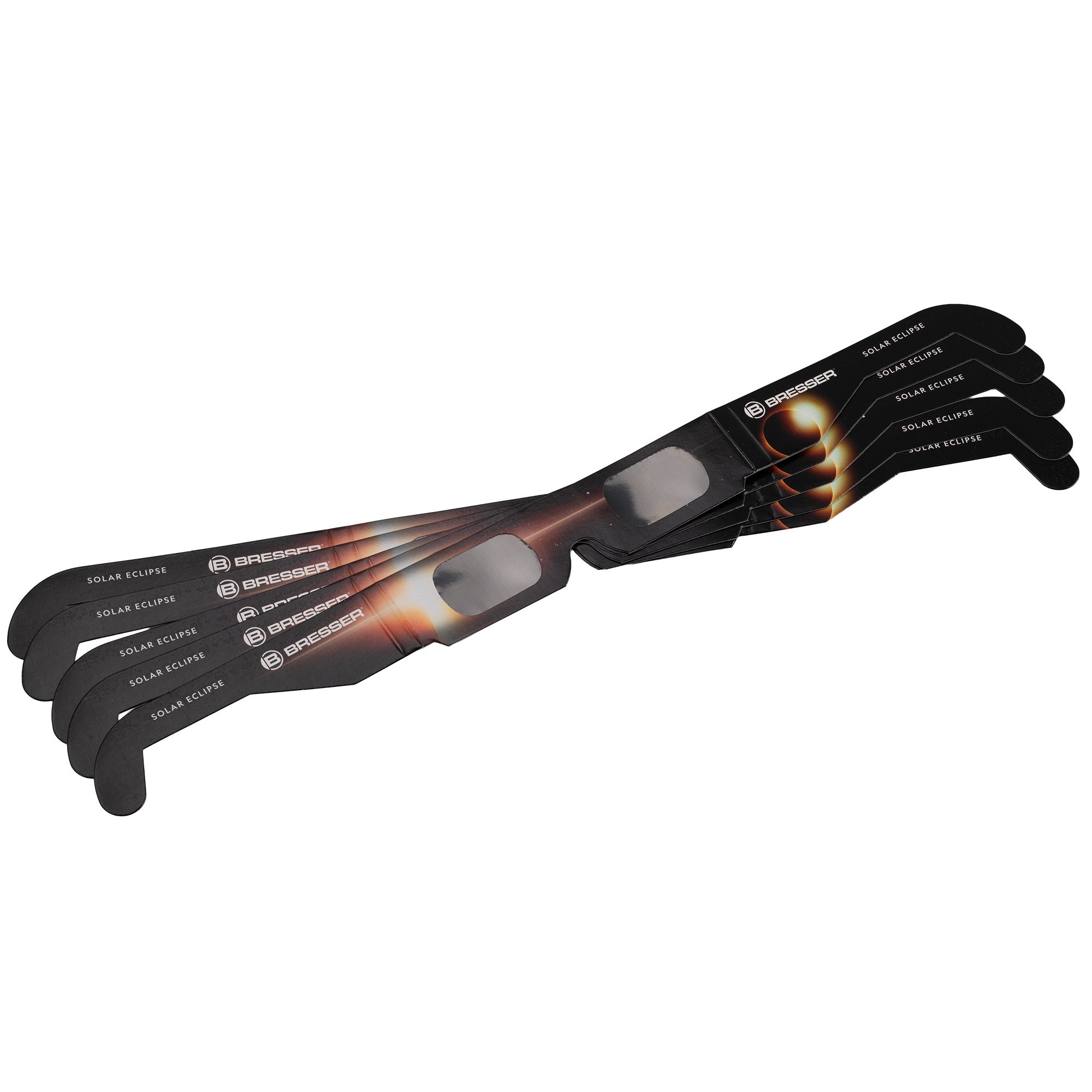BRESSER Solar Eclipse Glasses (10 pieces) - Design B