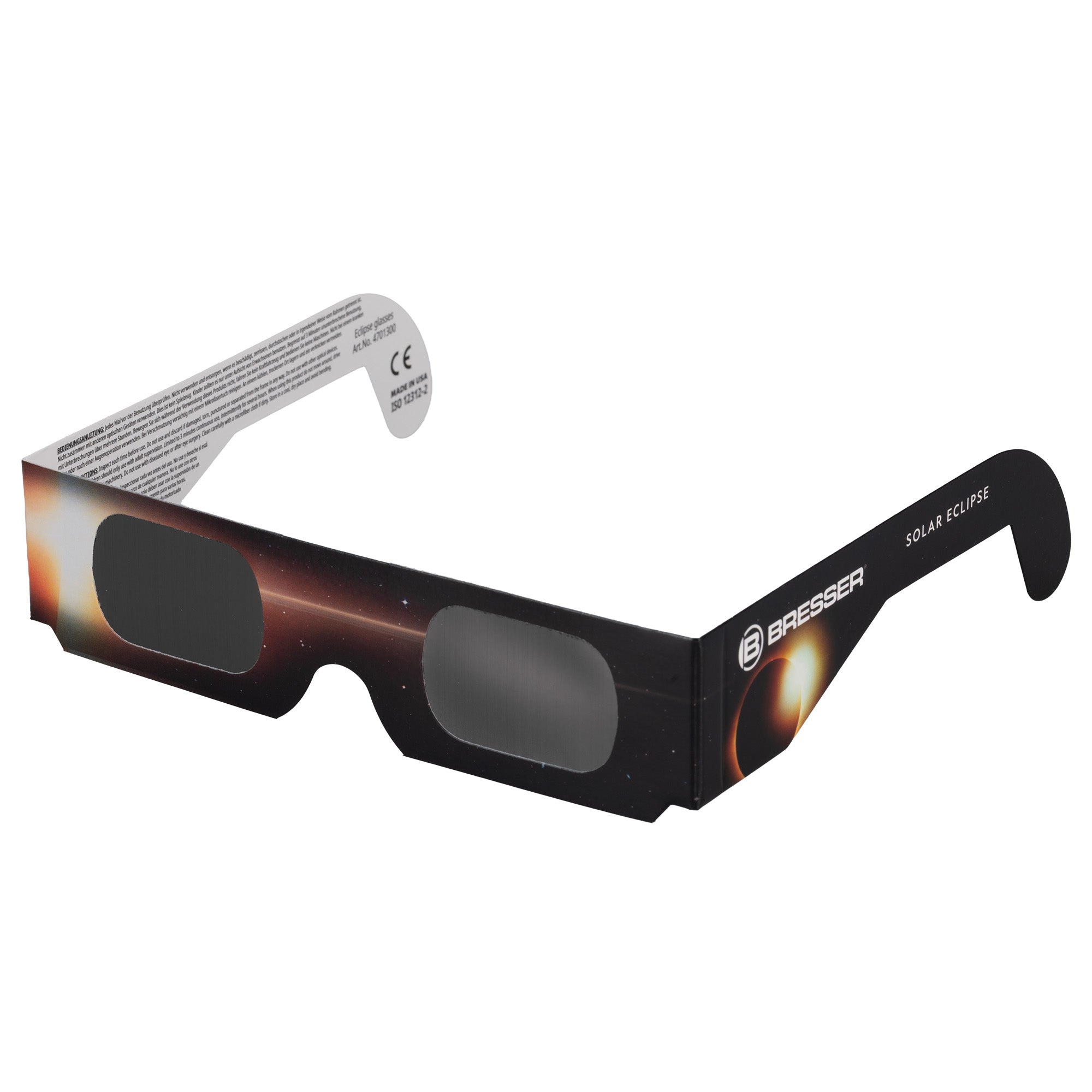 BRESSER Solar Eclipse Glasses (25 pieces) - Design B