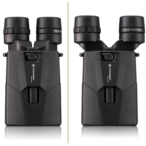 BRESSER 16x42 STABILIZER OIS Binoculars with image stabilizer