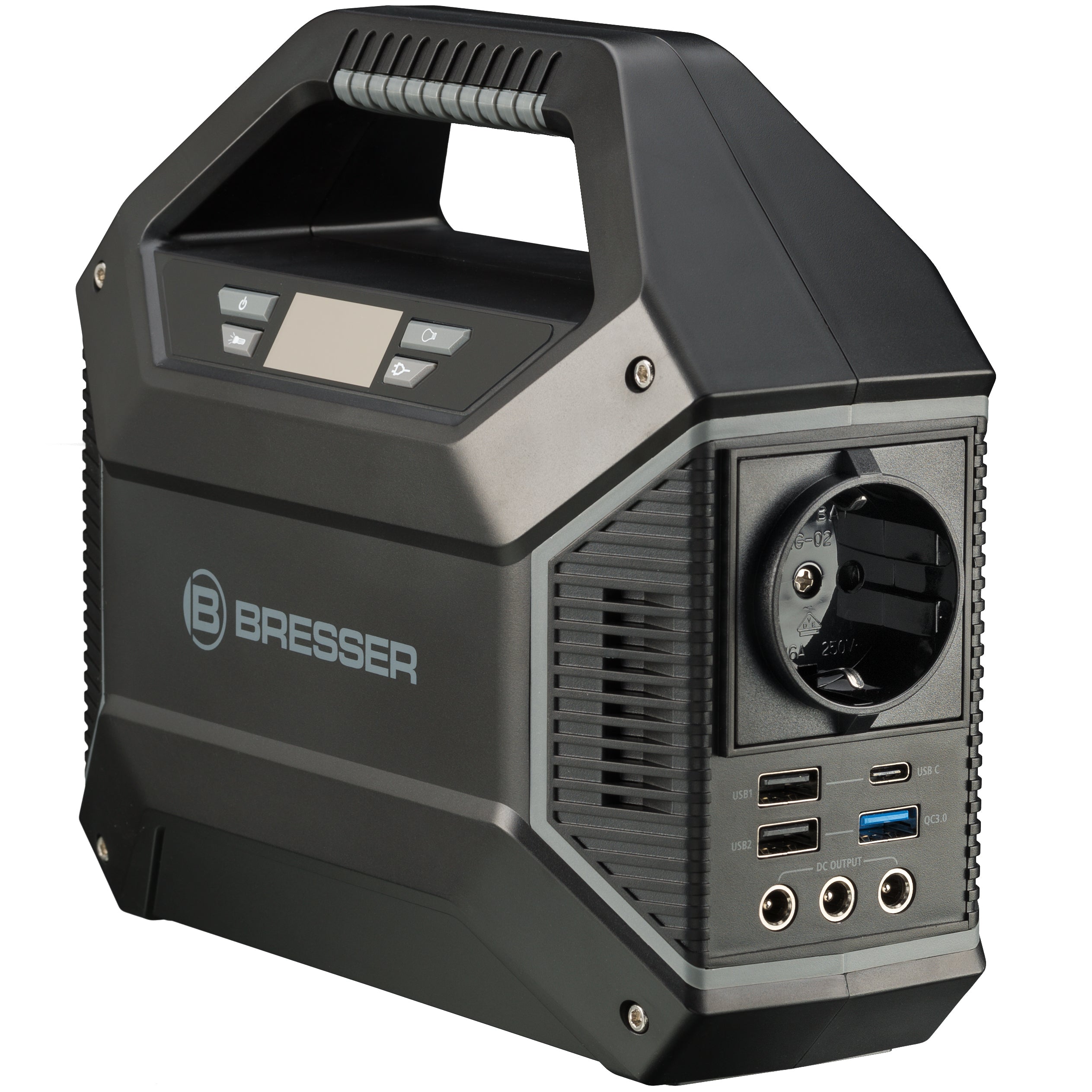BRESSER Set Portable Power Supply 100W + Solar Panel 40W