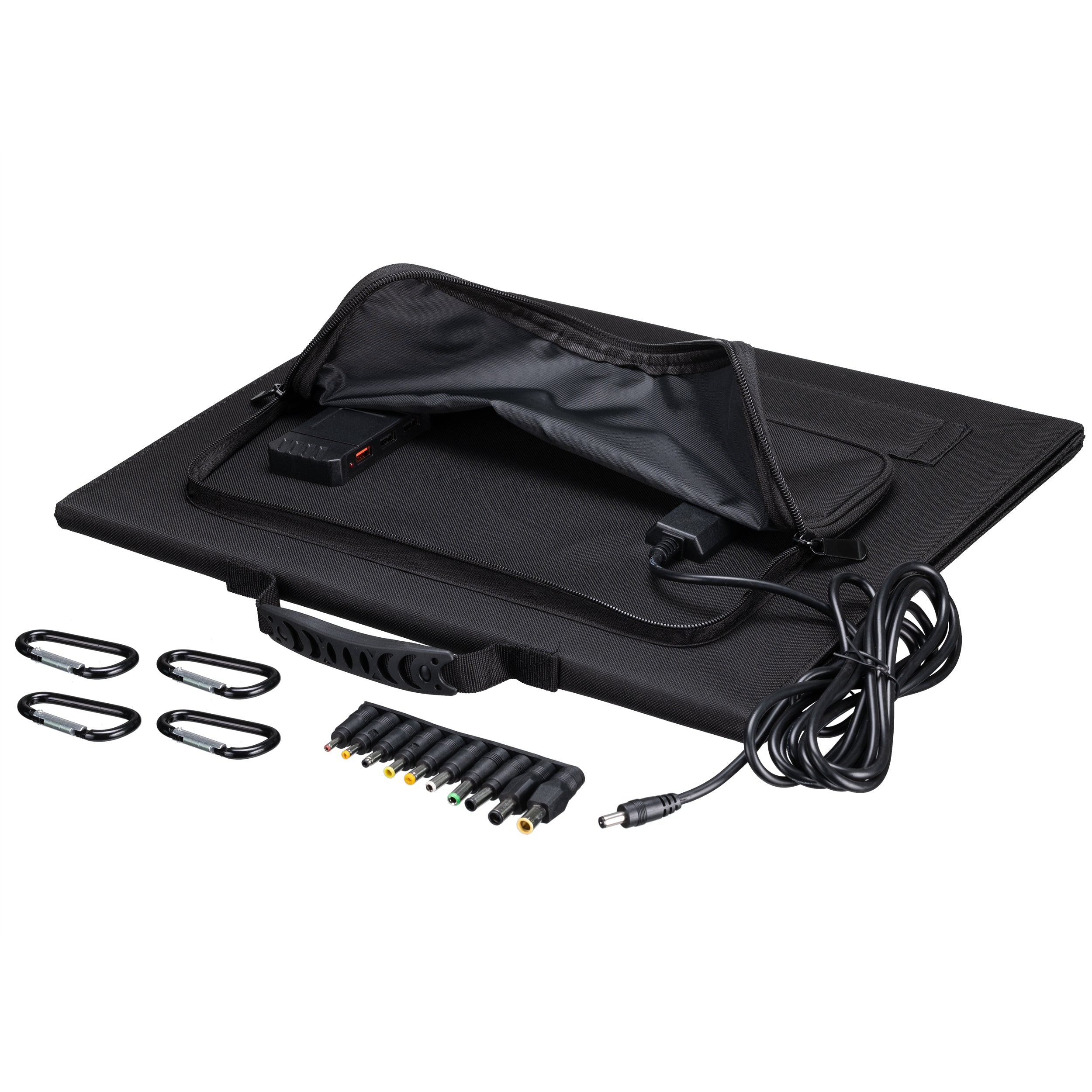 BRESSER Set Portable Power Supply 100W + Solar Panel 40W