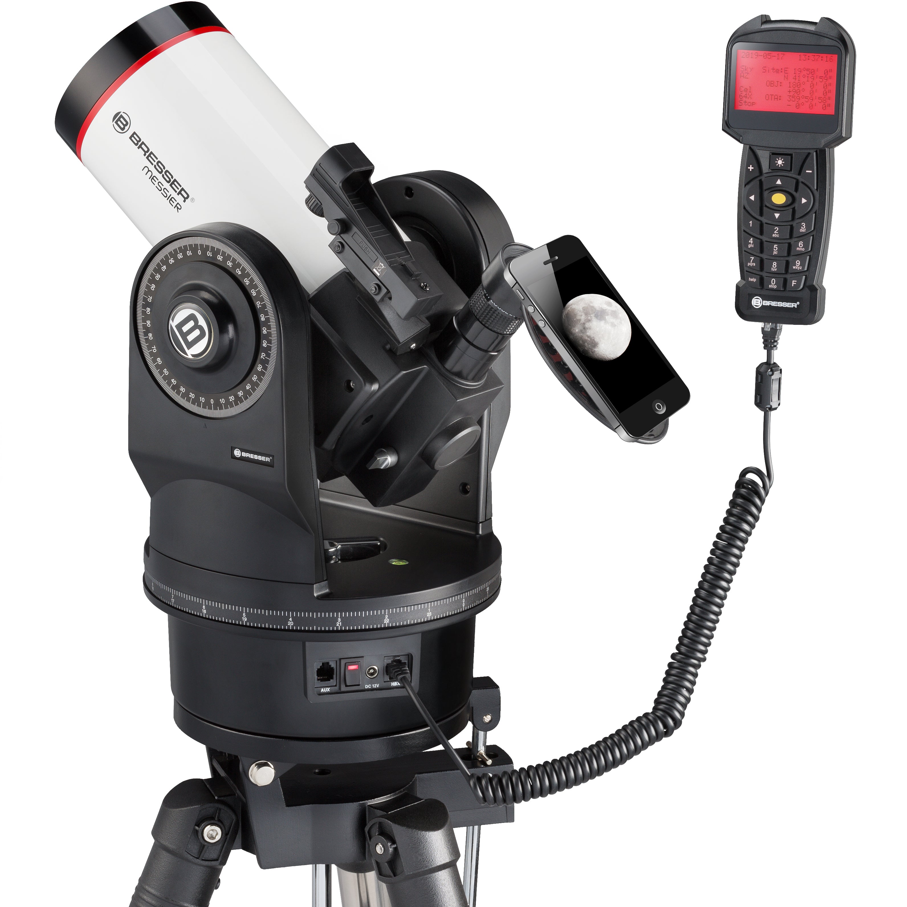 BRESSER Messier MCX-102 GoTo Telescope EQ/AZ