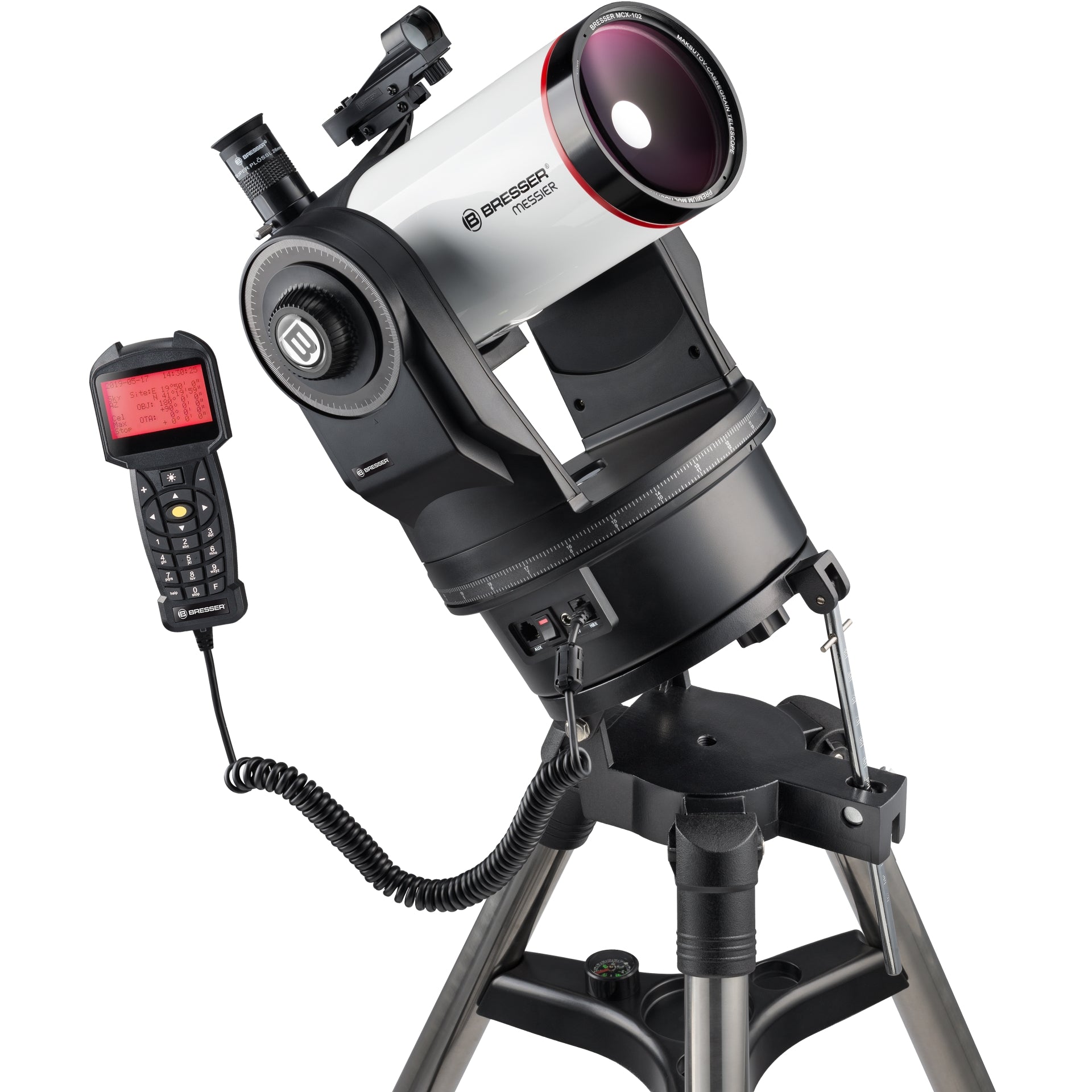 BRESSER Messier MCX-102 GoTo Telescope EQ/AZ