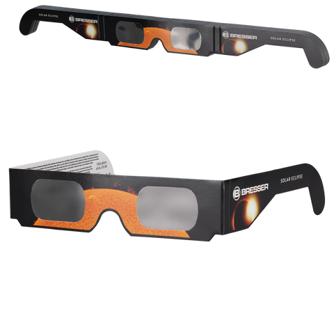 BRESSER Solar Eclipse Glasses (10 pieces) - Design A