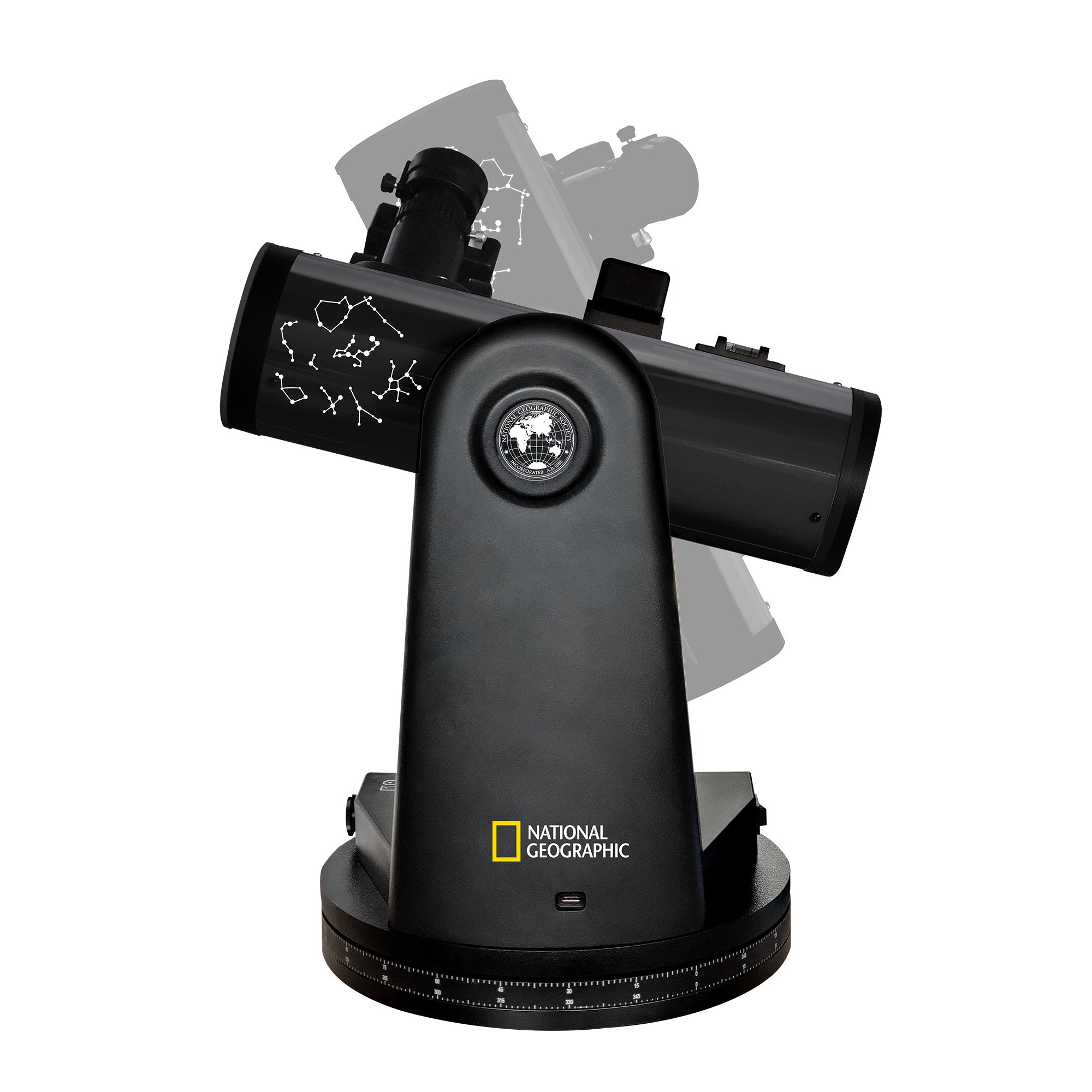 NATIONAL GEOGRAPHIC Smart Telescope PushTo NT-76/350