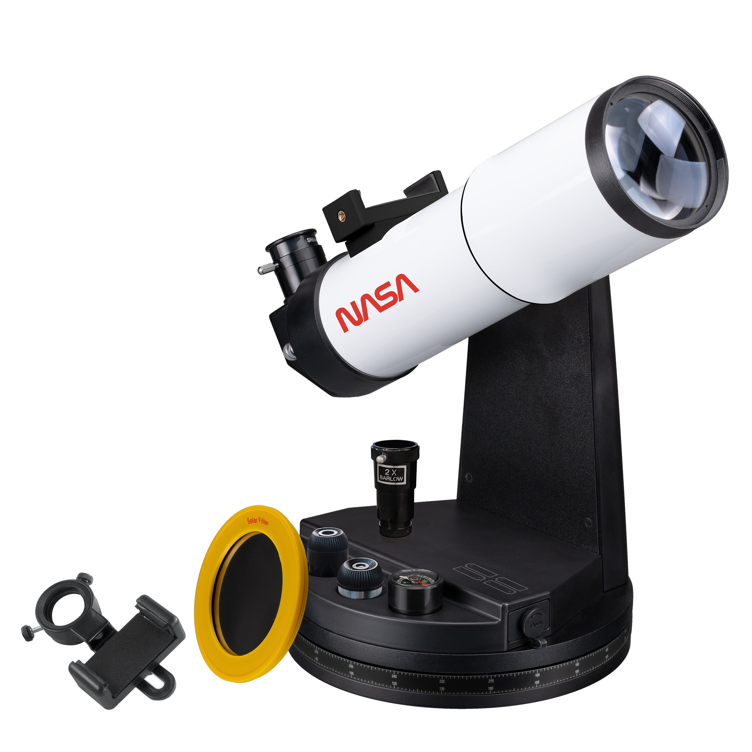 ISA Space Exploration NASA-themed PushTo AR-70/350 Smart Telescope