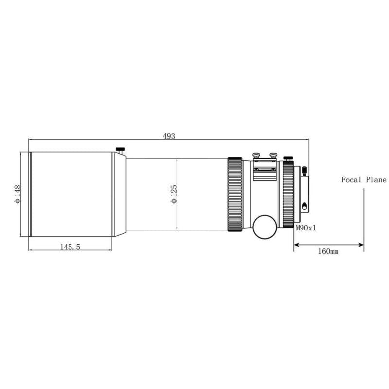 Askar AP 108/600 apokromat s petelementnim objektivom (3)