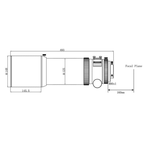 Askar AP 108/600 apokromat s petelementnim objektivom (3)