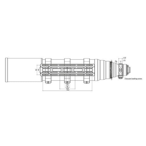Askar AP 203/1421 apokromat s tripletnim objektivom (7)