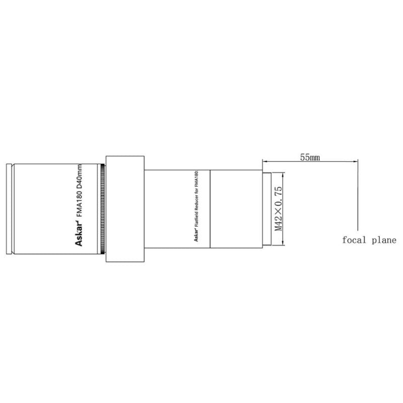 Askar FMA180 apokromat AP 40/180, f/4,5 (6)