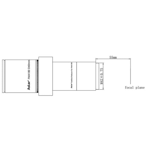 Askar FMA180 apokromat AP 40/180, f/4,5 (6)