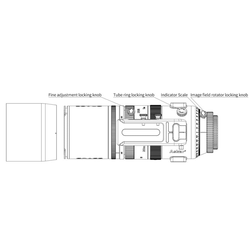 Askar SQA55 apokromat AP 55/264, petelementni (3)