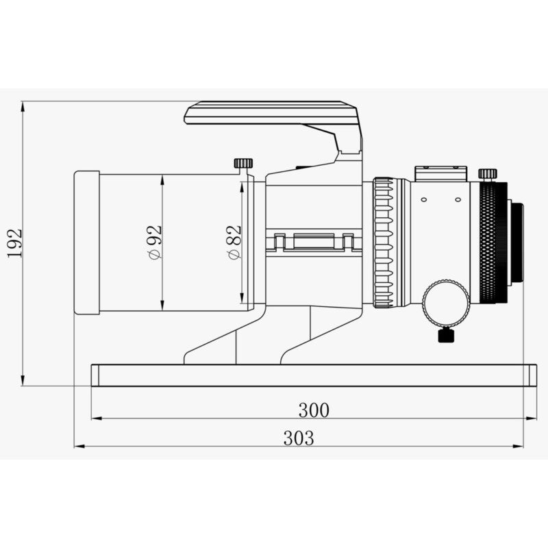 Askar FRA300 PRO - apokromatski refraktor AP 60/300 (3)