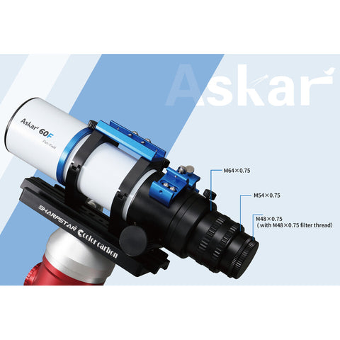Askar 60F Flatfield - apokromatski refraktor AP 60/408 (4)