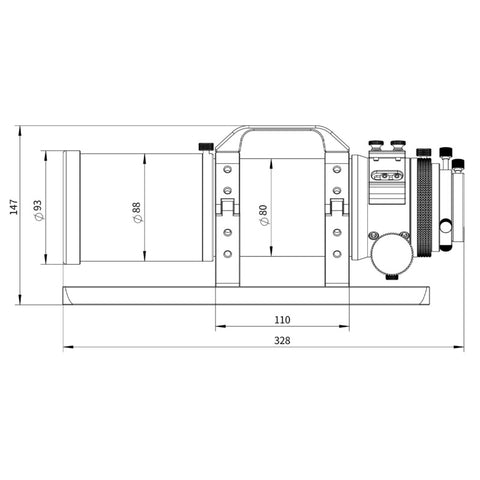 Askar 65PHQ OTA - apokromatski refraktor AP 65/416 (3)
