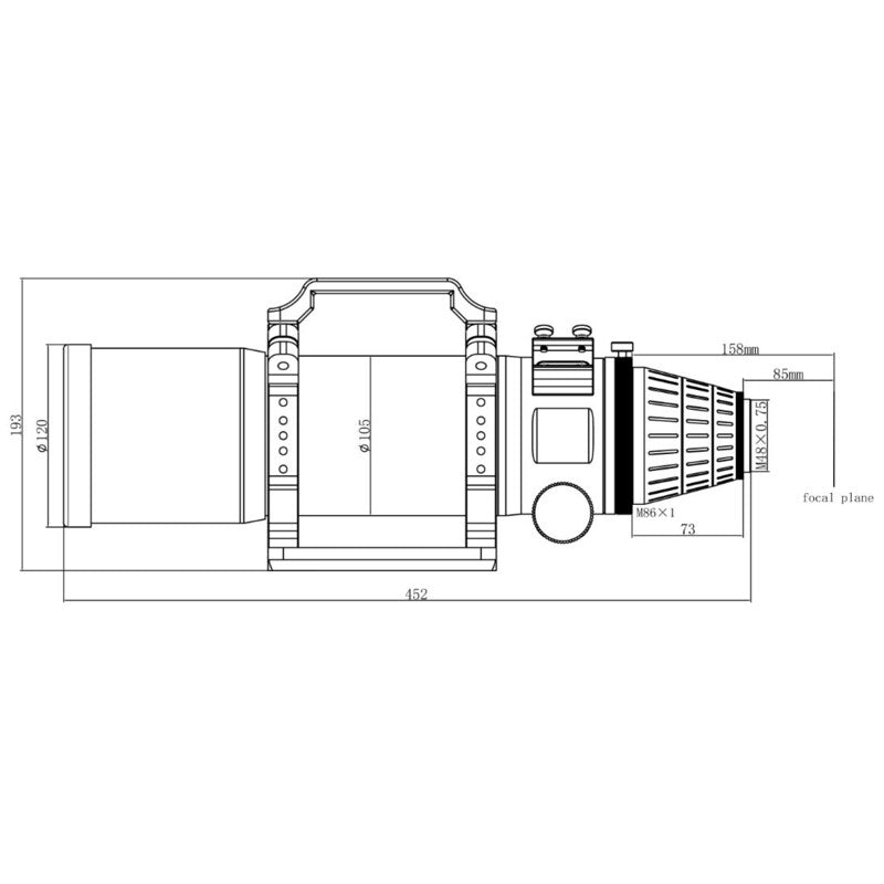 Askar FRA500 apokromat AP 90/500, petelementni (3)