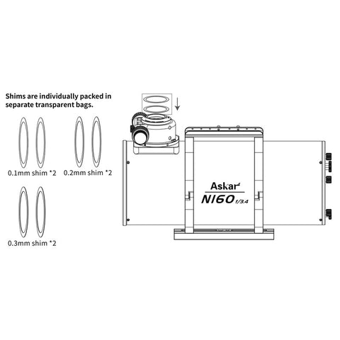 Askar N160 Astrograph - Newtonov teleskop N 160/576 (5)