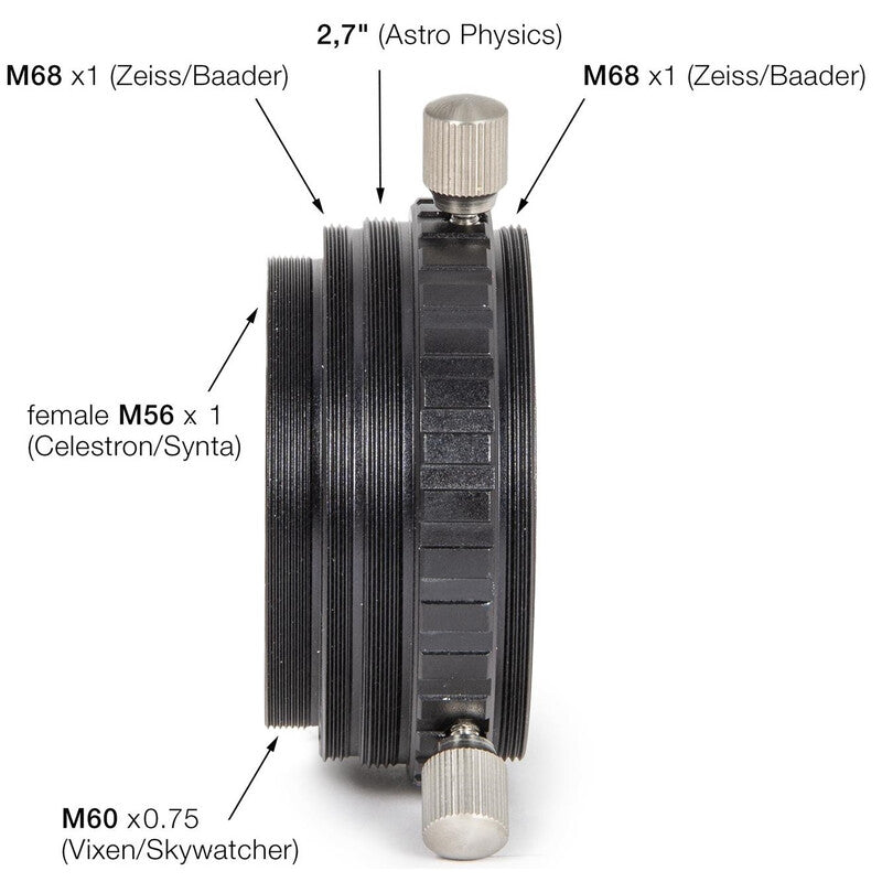 Baader okularna objemka Four-in-One 2 palca, M68 (6)