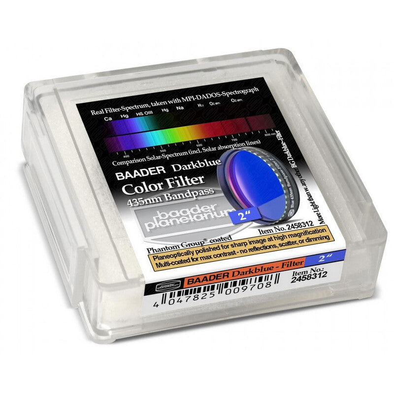 Baader temno modri filter 435 nm, 2" (3)