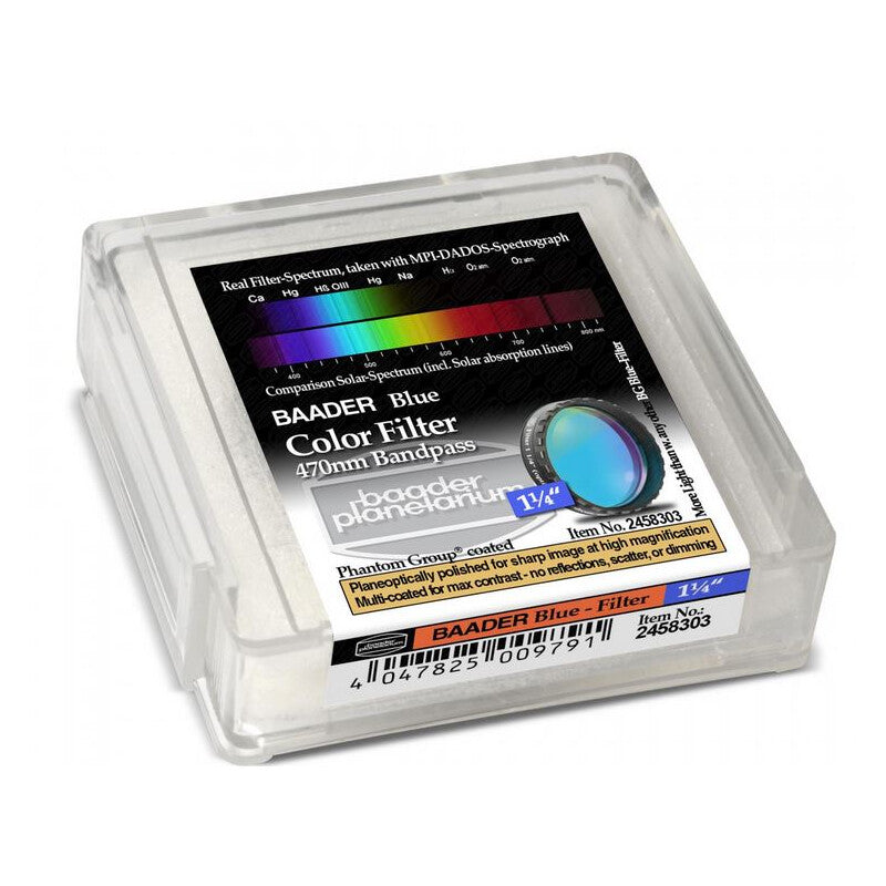 Baader svetlo modri filter 470 nm, 1,25" (3)
