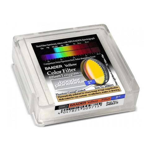 Baader rumeni filter 495 nm, 2" (2)
