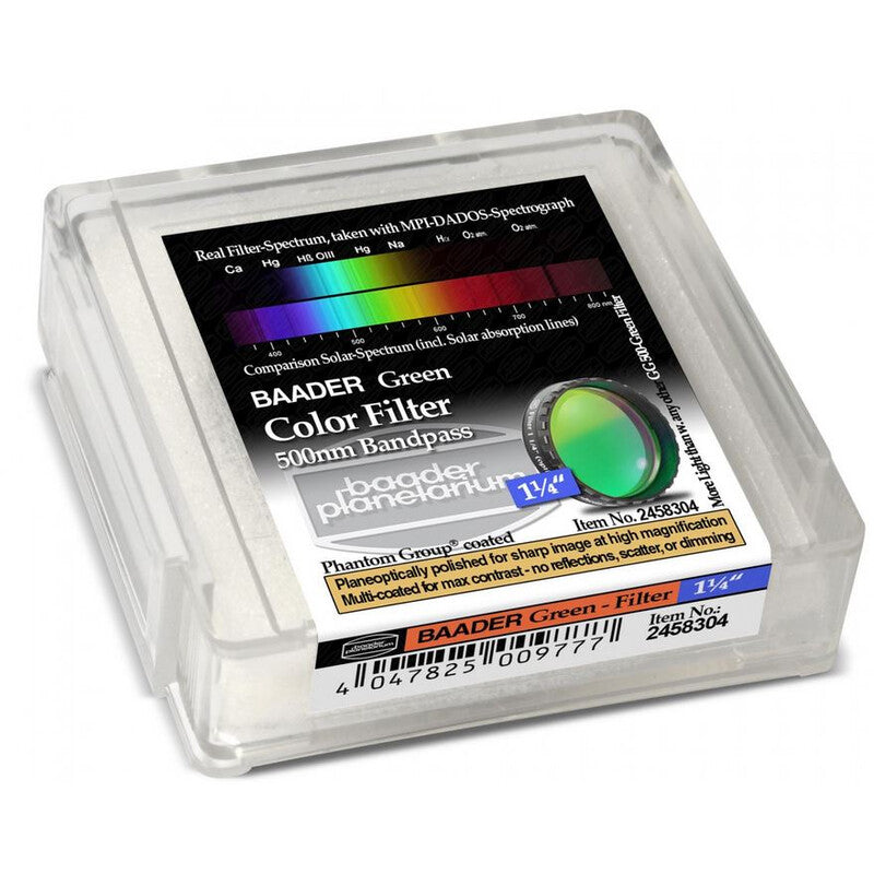 Baader zeleni filter 500 nm, 1,25" (3)
