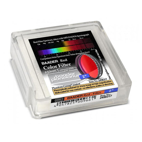 Baader rdeči dolgoprepustni filter 610 nm (2)