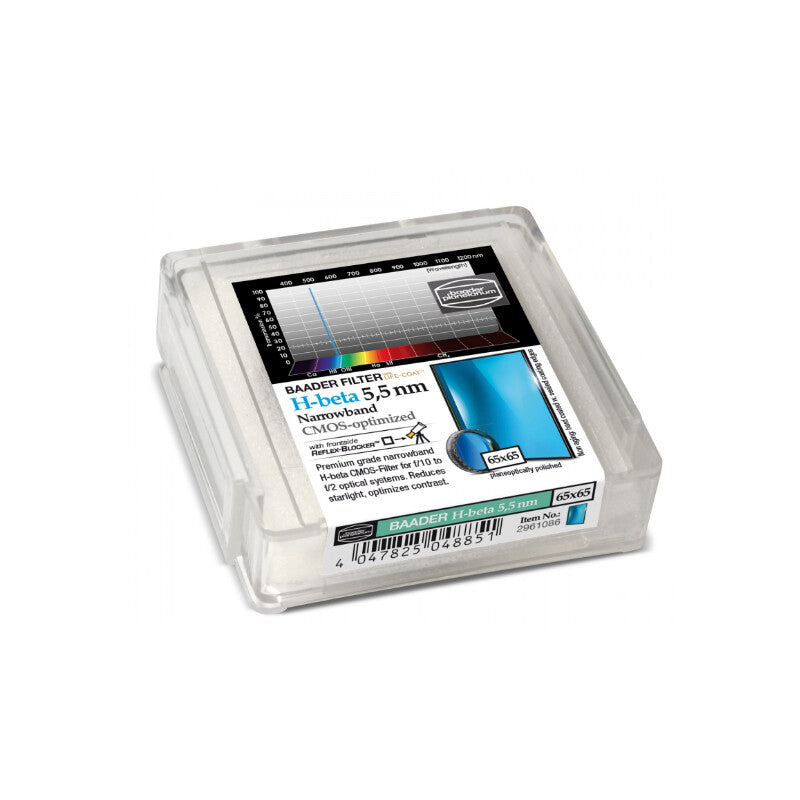 Baader H-beta CMOS ozkopasovni filter 65 x 65 mm (2)