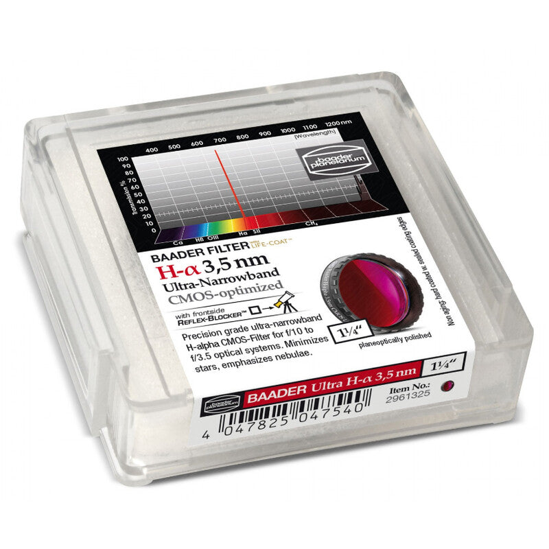 Baader H-alfa CMOS Ultra-Narrowband ozkopasovni filter 1,25" (3)