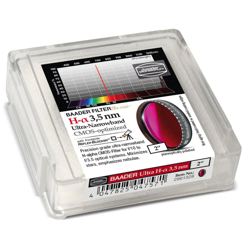 Baader H-alfa CMOS Ultra-Narrowband ozkopasovni filter 2" (2)