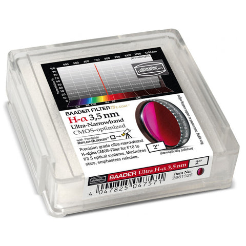 Baader H-alfa CMOS Ultra-Narrowband ozkopasovni filter 2" (2)