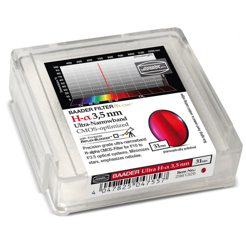 Baader H-alfa CMOS Ultra-Narrowband ozkopasovni filter 31 mm (2)