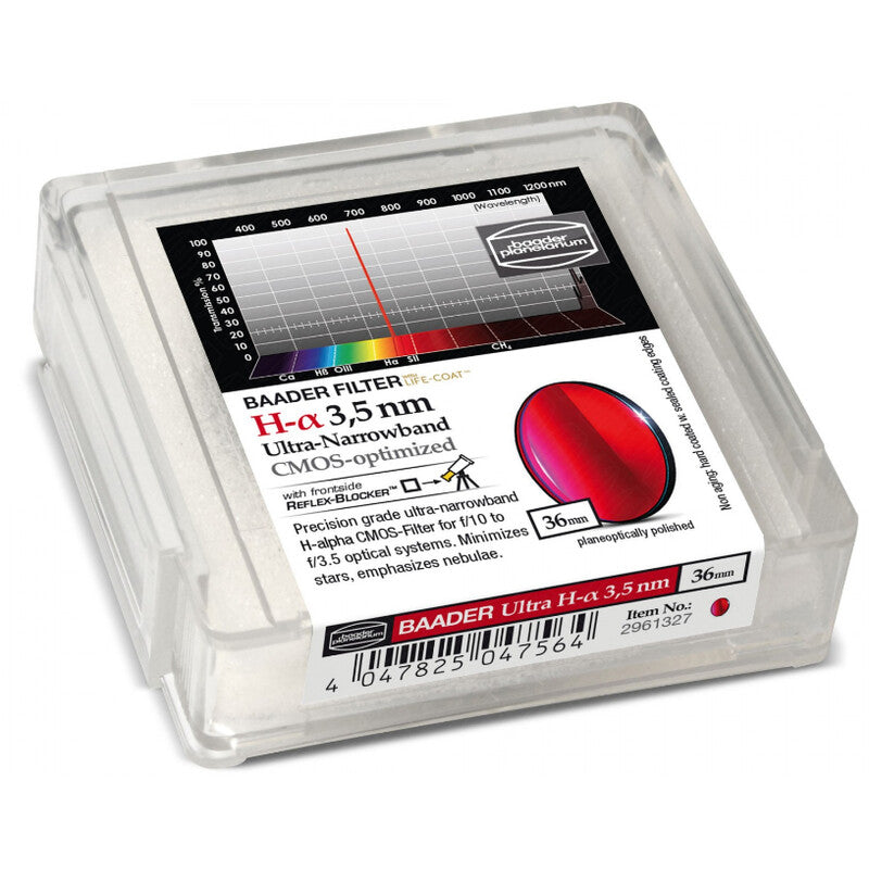Baader H-alfa CMOS Ultra-Narrowband ozkopasovni filter 36 mm (2)