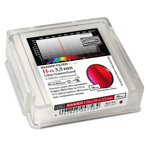 Baader H-alfa CMOS Ultra-Narrowband ozkopasovni filter 36 mm (2)