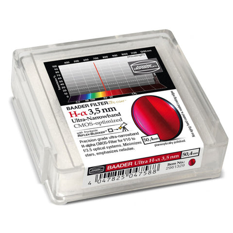 Baader H-alfa CMOS Ultra-Narrowband ozkopasovni filter 50,4 mm (2)