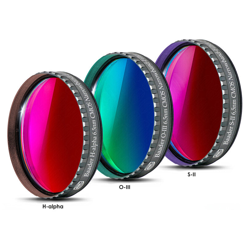 Baader komplet filtrov H-alfa/OIII/SII CMOS 2" (1)