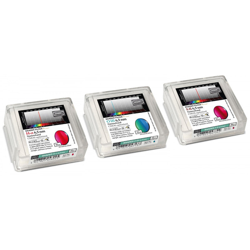 Baader komplet filtrov H-alfa/OIII/SII CMOS 31 mm (2)