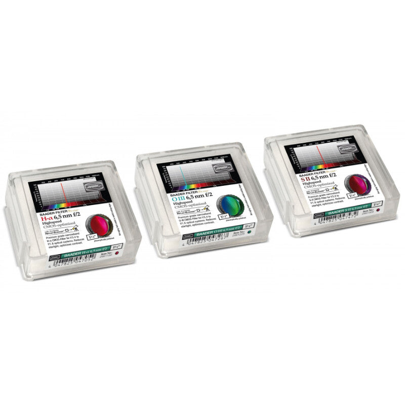 Baader H-alpha/OIII/SII CMOS f/2 Highspeed komplet 1,25" (3)