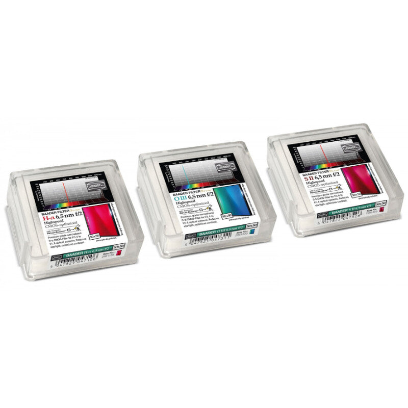 Baader H-alpha/OIII/SII CMOS f/2 Highspeed komplet 50 x 50 mm (2)