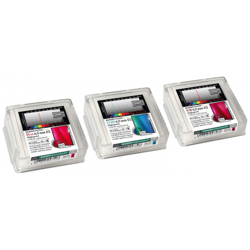 Baader H-alpha/OIII/SII CMOS f/2 Highspeed komplet 65 x 65 mm (2)