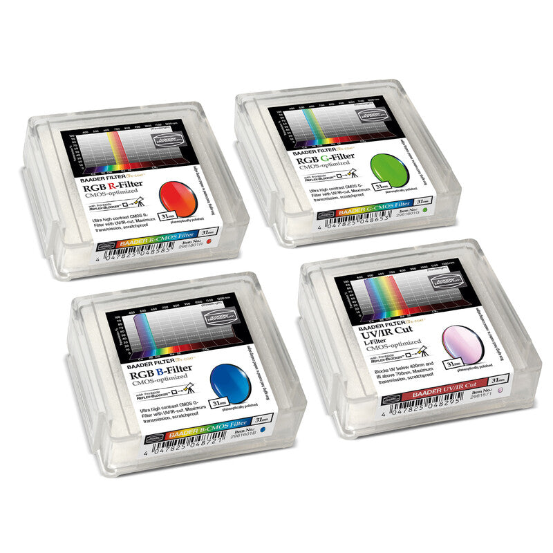 Baader komplet filtrov LRGB CMOS 31 mm, 4 kosi (2)