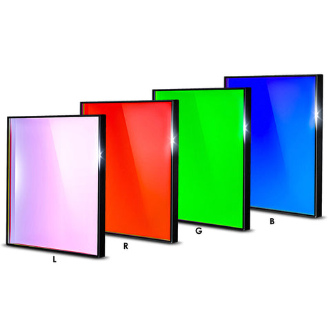 Baader komplet filtrov LRGB CMOS 50 x 50 mm, 4 kosi (1)