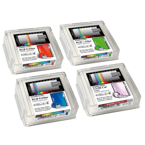 Baader komplet filtrov LRGB CMOS 65 x 65 mm, 4 kosi (2)