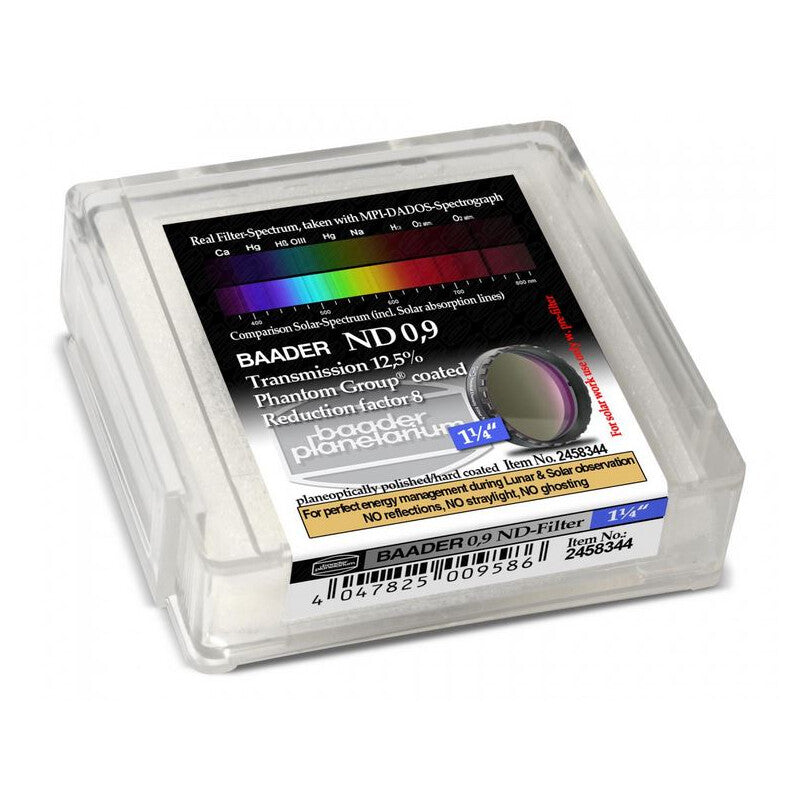 Baader nevtralno sivi filter OD 0,9 (T 12,5 %) 1,25" (2)