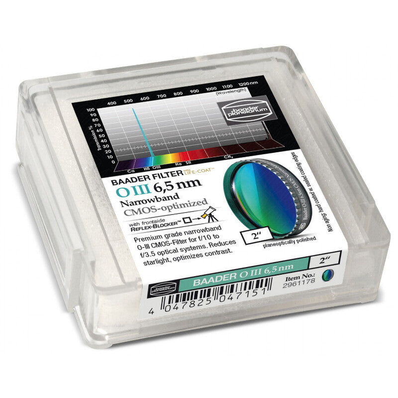 Baader OIII CMOS ozkopasovni filter 2" (2)