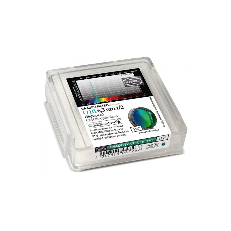 Baader OIII CMOS f/2 Highspeed ozkopasovni filter 1,25" (3)