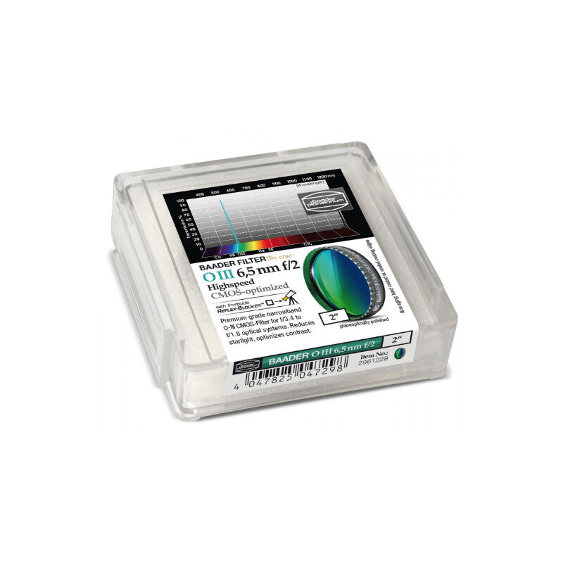 Baader OIII CMOS f/2 Highspeed ozkopasovni filter 2" (2)