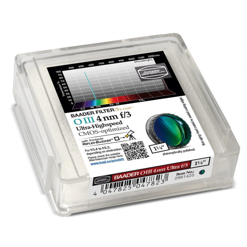 Baader OIII CMOS f/3 Ultra-Highspeed filter 1,25" (3)