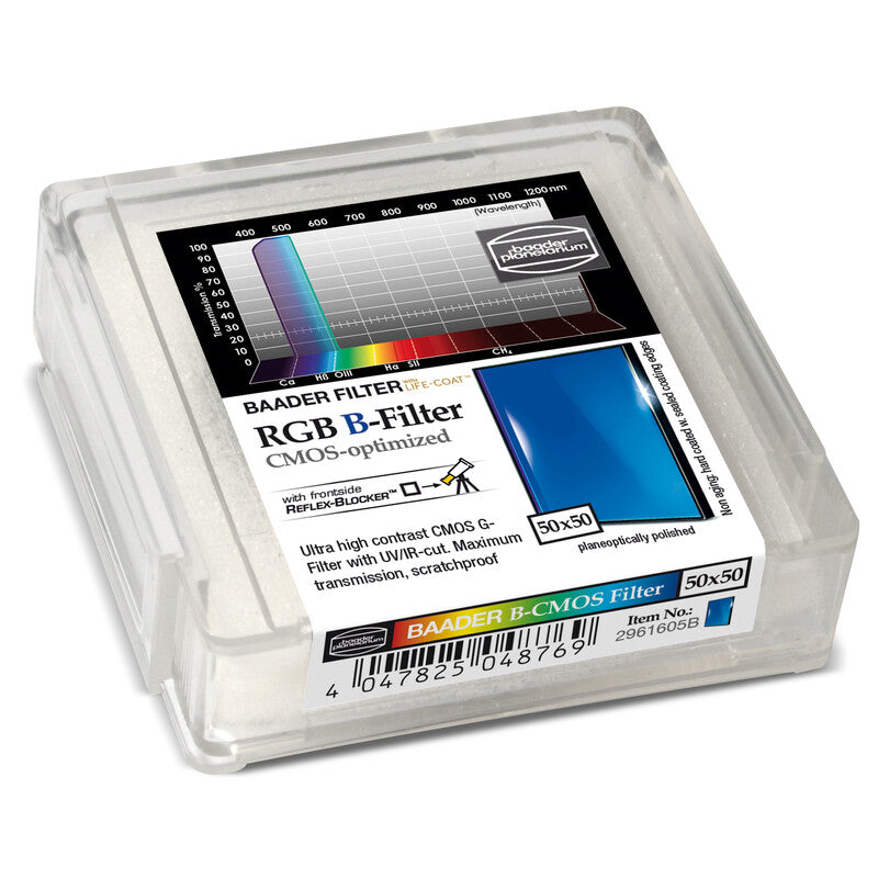 Baader modri filter RGB-B CMOS 50 x 50 mm (2)